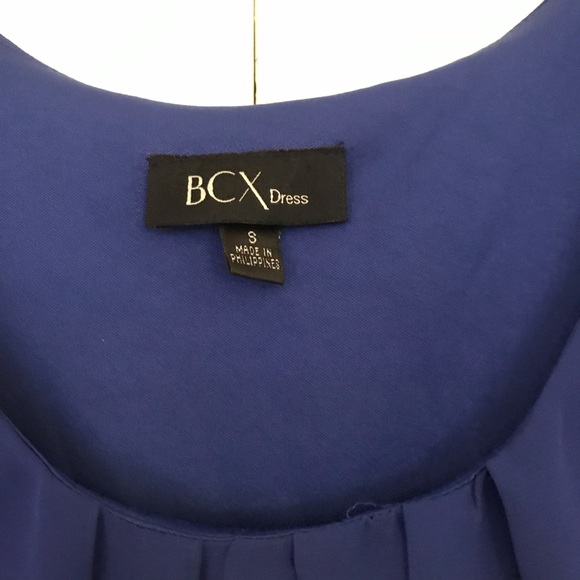 BCX Royal Blue 3/4 Sleeve Flowy Dress - Picture 3 of 6